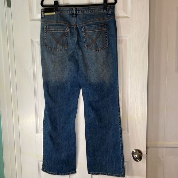 Lane Bryant Women Jeans 14 Straight Leg Classic Stretch Denim Average Length NWT - Picture 2 of 6